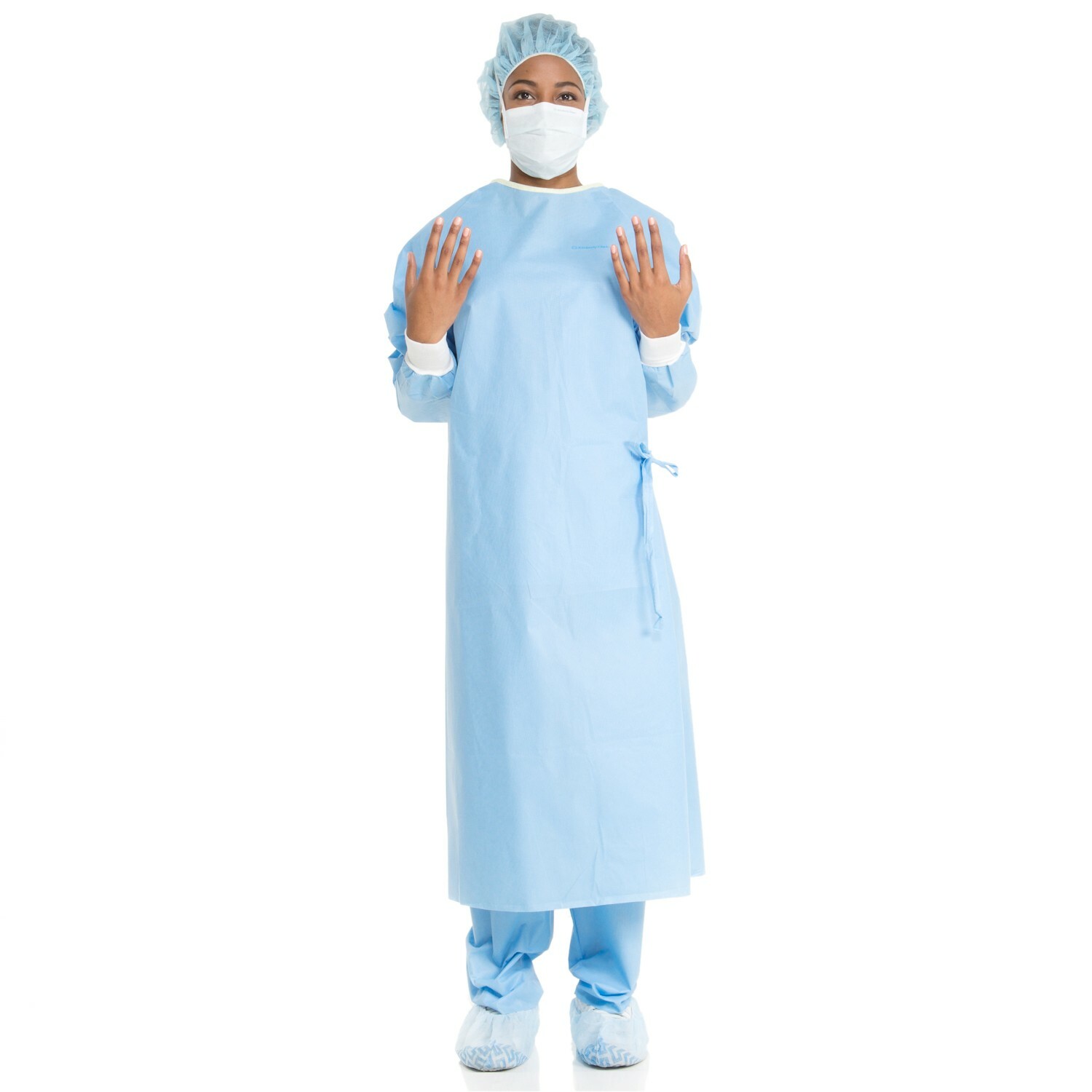 *40-Pieces* Halyard Ultra Non-Reinforced NS Blue Surgical AAMI Level 3 XL 74116 *40-Pieces* Halyard Ultra Non-Reinforced NS Blue Surgical AAMI Level 3 XL 74116