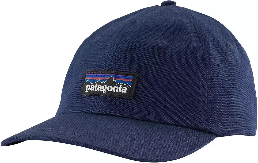 NEW Patagonia P-6 Label Trad Cap Classic Navy Blue low crown Hat adjustable