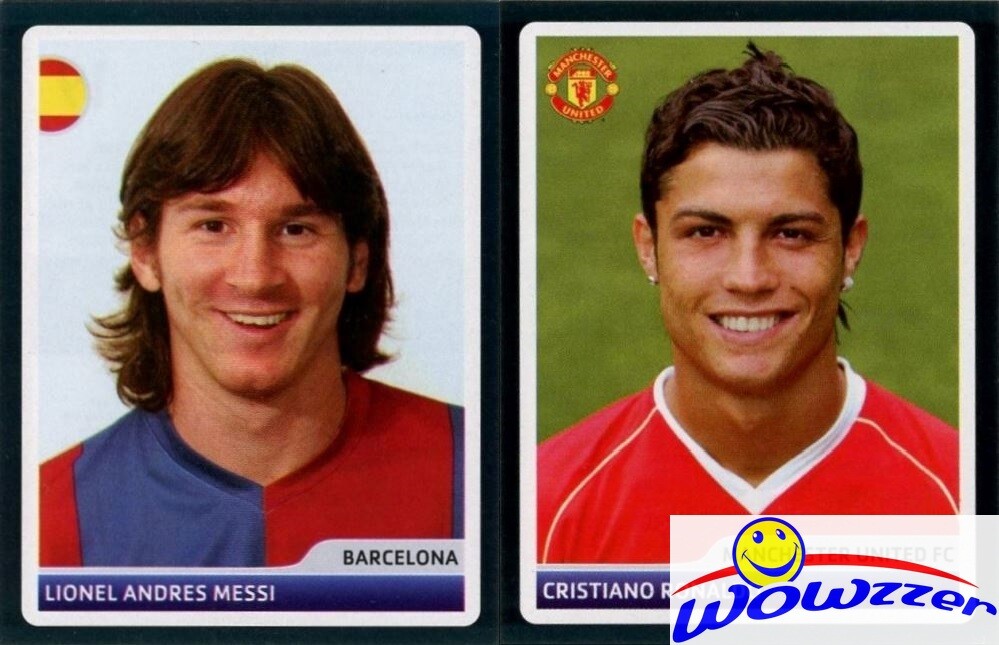 2006/07 Panini Champions League 384 Stickers Set & Album-MESSI+RONALDO ROOKIES