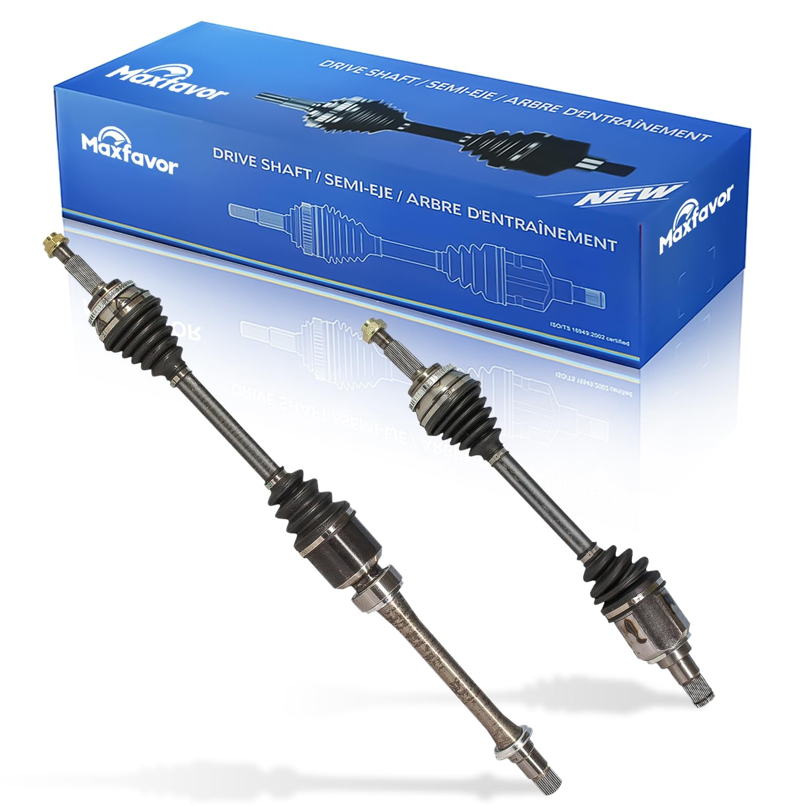 Maxfavor Front CV Axle for 2009-13 Toyota Matrix 09-10 Corolla Pontiac Vibe 2.4L Maxfavor Front CV Axle for 2009-13 Toyota Matrix 09-10 Corolla Pontiac Vibe 2.4L