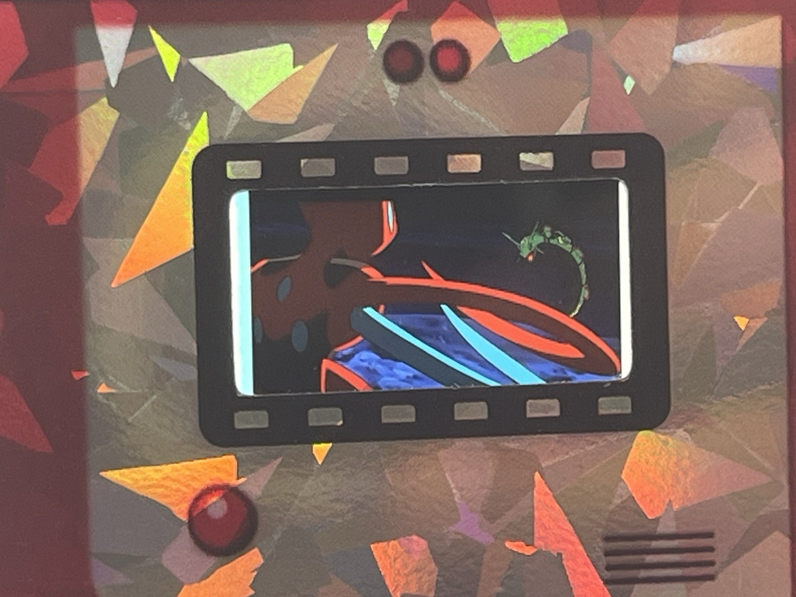 FSA Pokemon Authentic Film Cell Deoxys and Rayquaza FSA Pokemon Authentic Film Cell Deoxys and Rayquaza