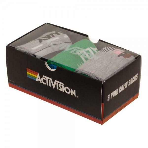 Activision Atari Crew Sock Set Activision Atari Crew Sock Set