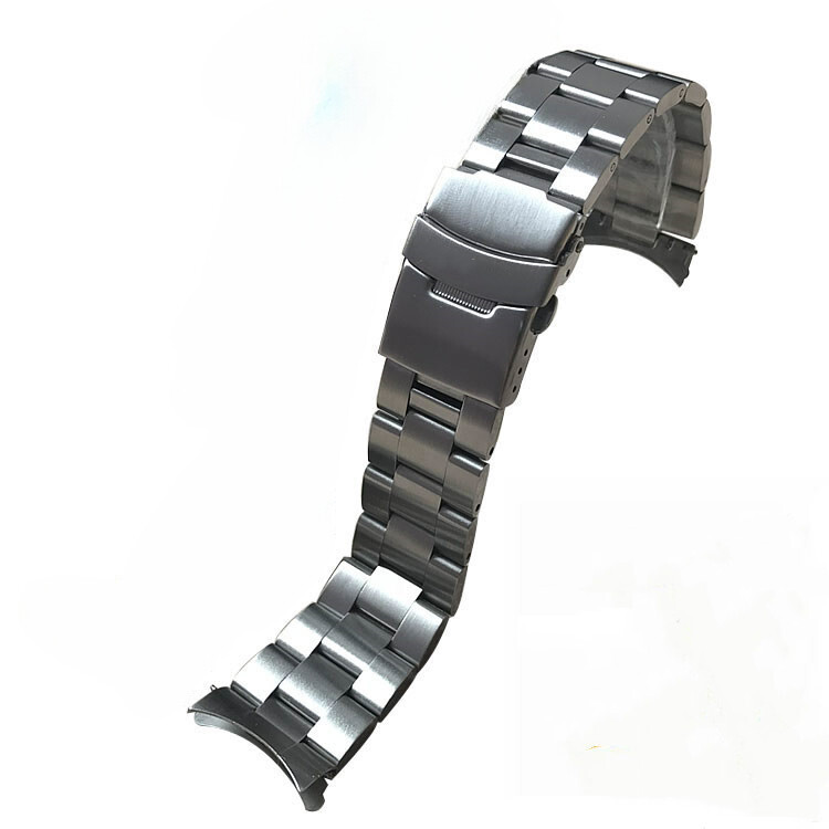 High Quality Solid Stainless Steel Watch Strap Band curved end 19/20/21/22/23mm High Quality Solid Stainless Steel Watch Strap Band curved end 19/20/21/22/23mm