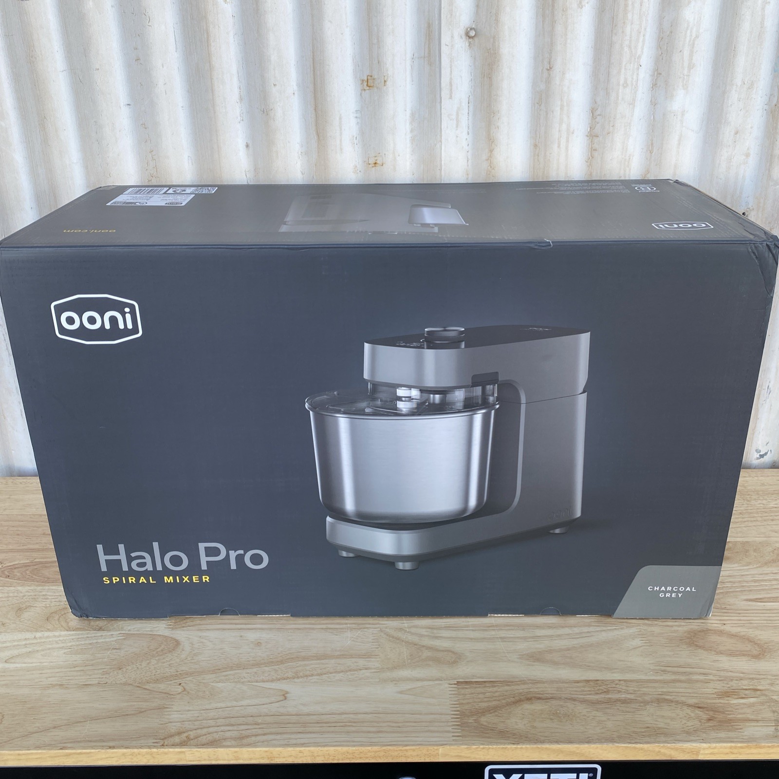 Ooni Halo Pro 7L Spiral Mixer 750W 58-Speed Stainless Steel Charcoal Grey Ooni Halo Pro 7L Spiral Mixer 750W 58-Speed Stainless Steel Charcoal Grey