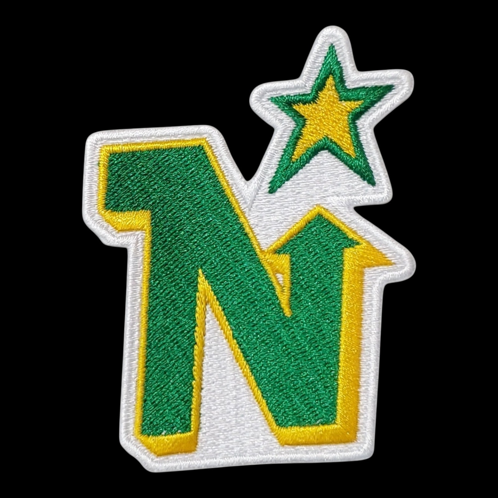 Vintage Minnesota North Stars Logo Patch. NHL. Embroidered. Iron On. 3\ Vintage Minnesota North Stars Logo Patch. NHL. Embroidered. Iron On. 3\