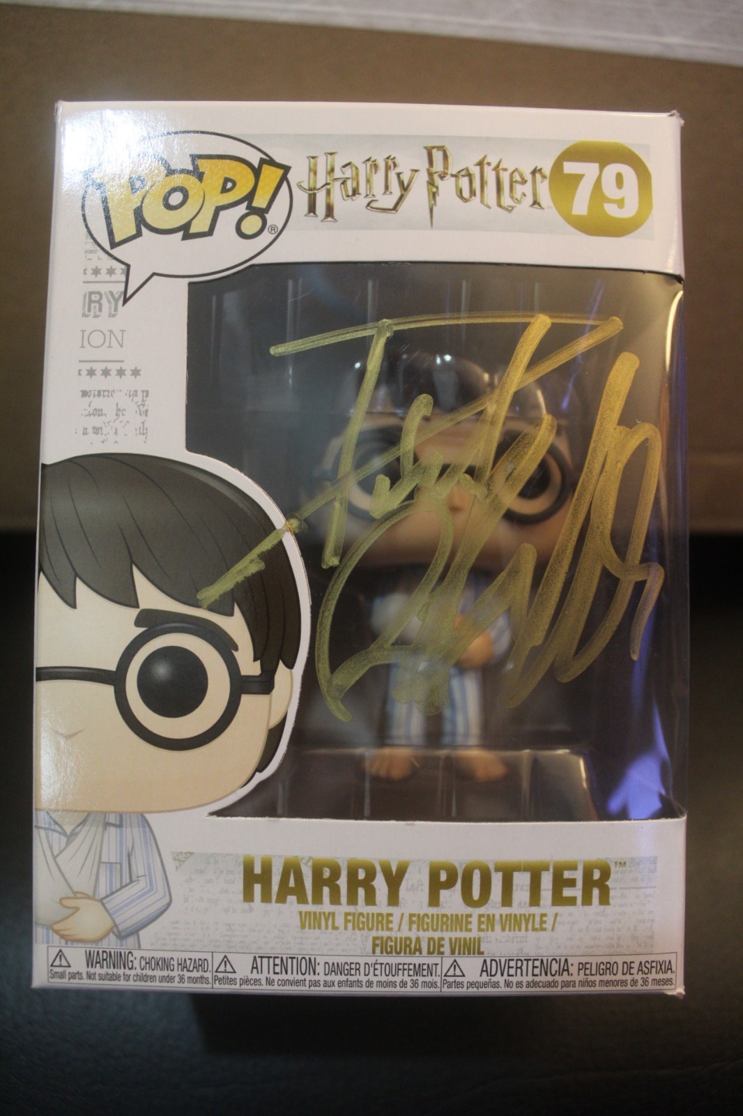 Signed Funko Pop #79 - Harry Potter - Daniel Radcliffe  + COA