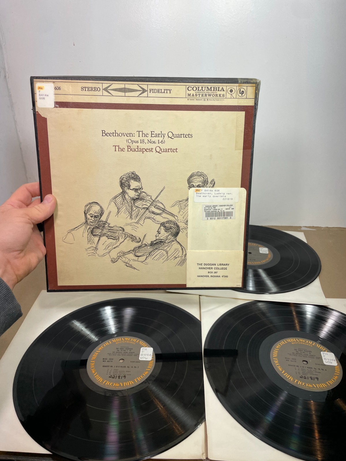 Beethoven The Early Quartets The Budapest Quartet Columbia Beethoven The Early Quartets The Budapest Quartet Columbia