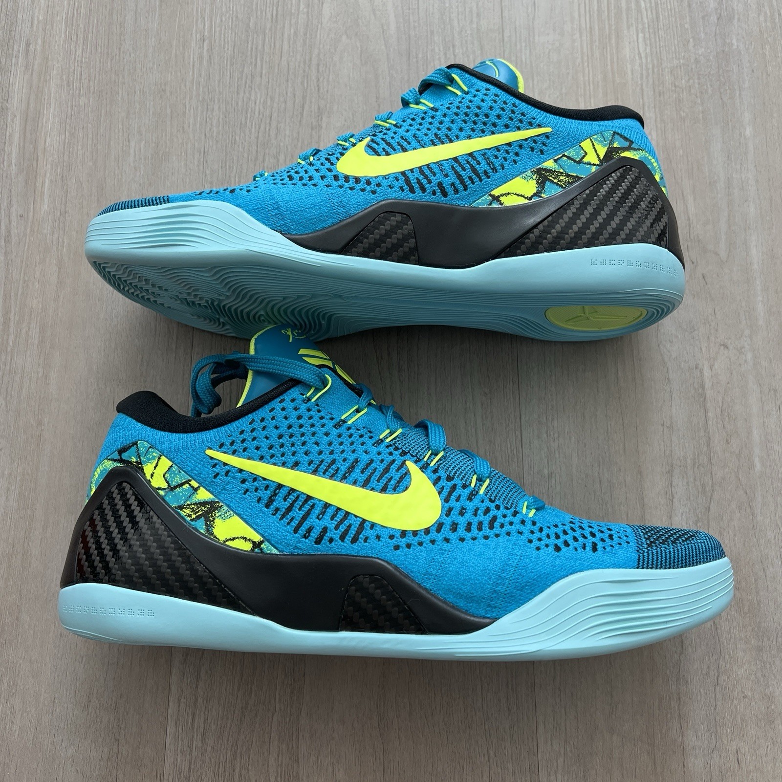 Nike Men’s Kobe 9 Elite Protro Low Perspective Basketball IO3673-400 Size 10-11