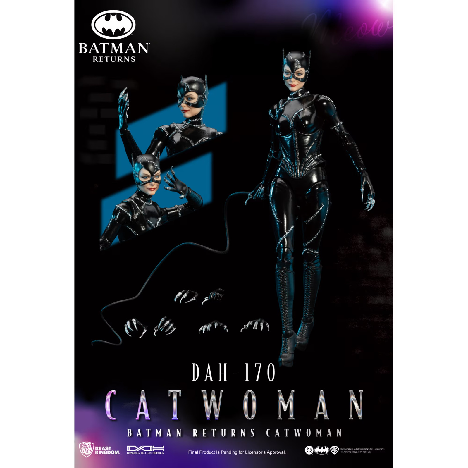Beast Kingdom DC Comics BATMAN RETURNS Catwoman DAH-170 sealed Presale 11/29 Beast Kingdom DC Comics BATMAN RETURNS Catwoman DAH-170 sealed Presale 11/29