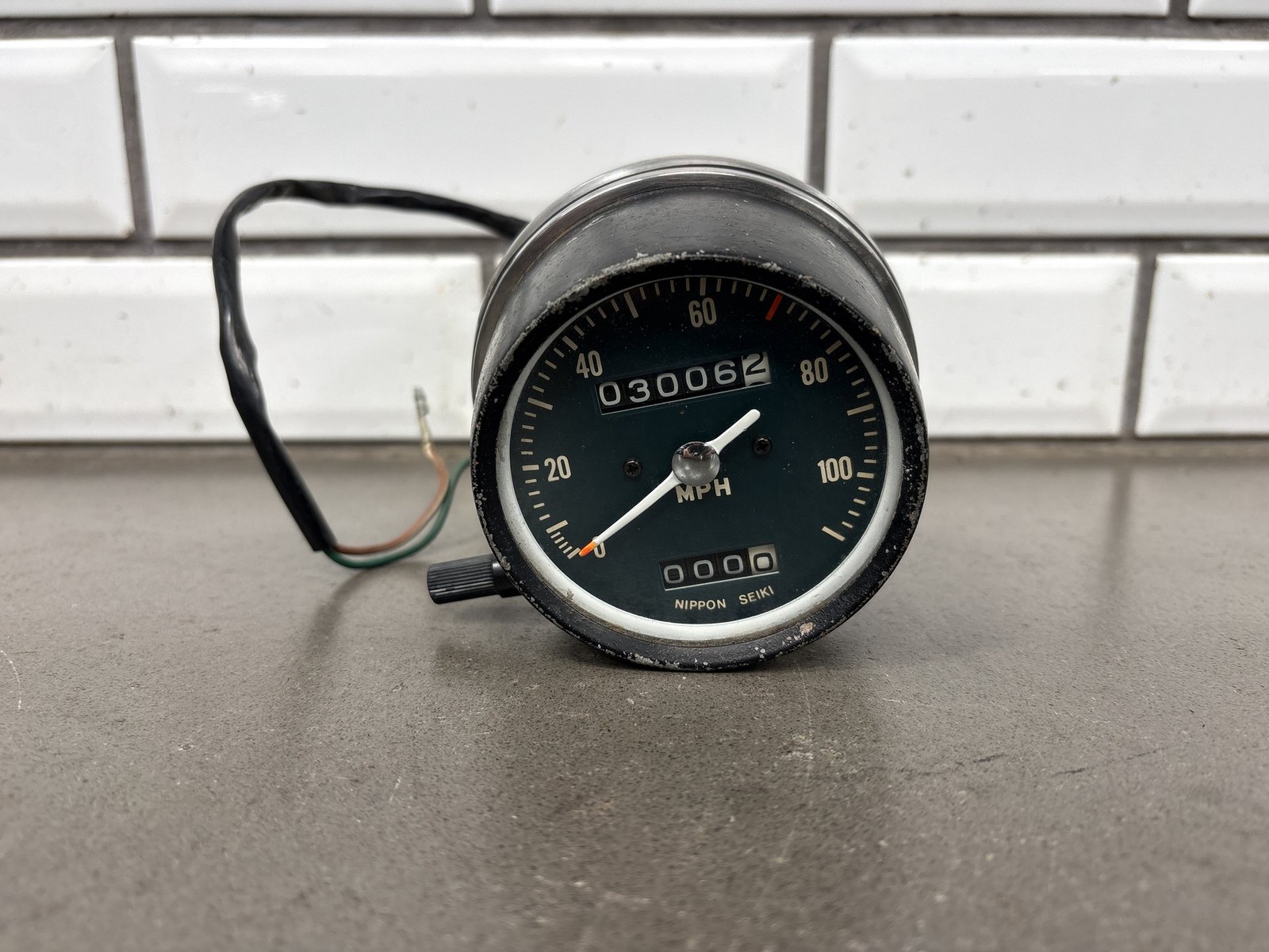 1968-1973 Honda CL350 Speedometer Gauge Set MPH OEM