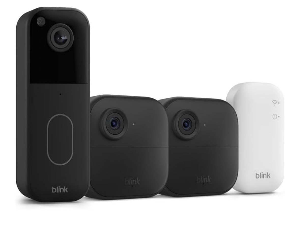 Amazon Blink Video Doorbell+Outdoor 4 Wireless Smart Security & Two Cameras Amazon Blink Video Doorbell+Outdoor 4 Wireless Smart Security & Two Cameras