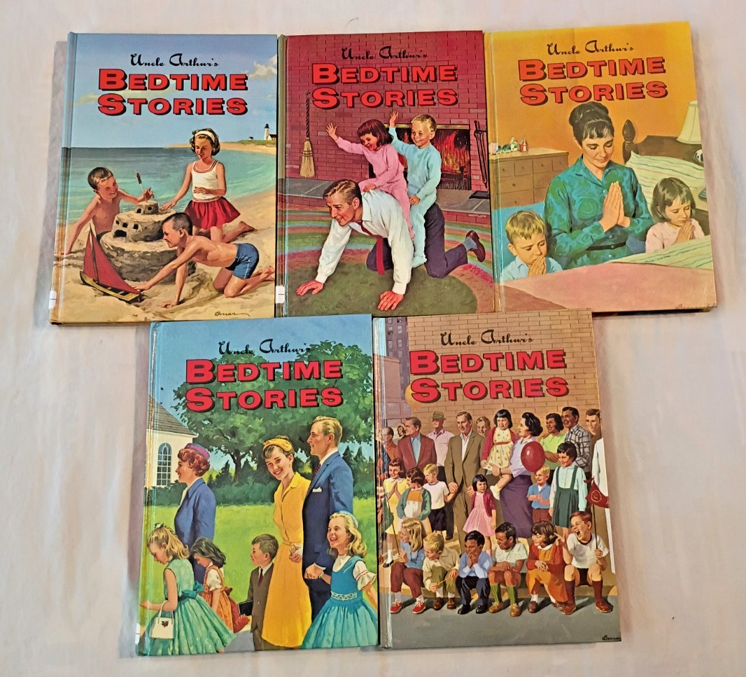 Lot of 5 Vintage 1964 65 66 Uncle Arthur's Bedtime Stories Vol. 7, 10, 11,12,13 Lot of 5 Vintage 1964 65 66 Uncle Arthur's Bedtime Stories Vol. 7, 10, 11,12,13