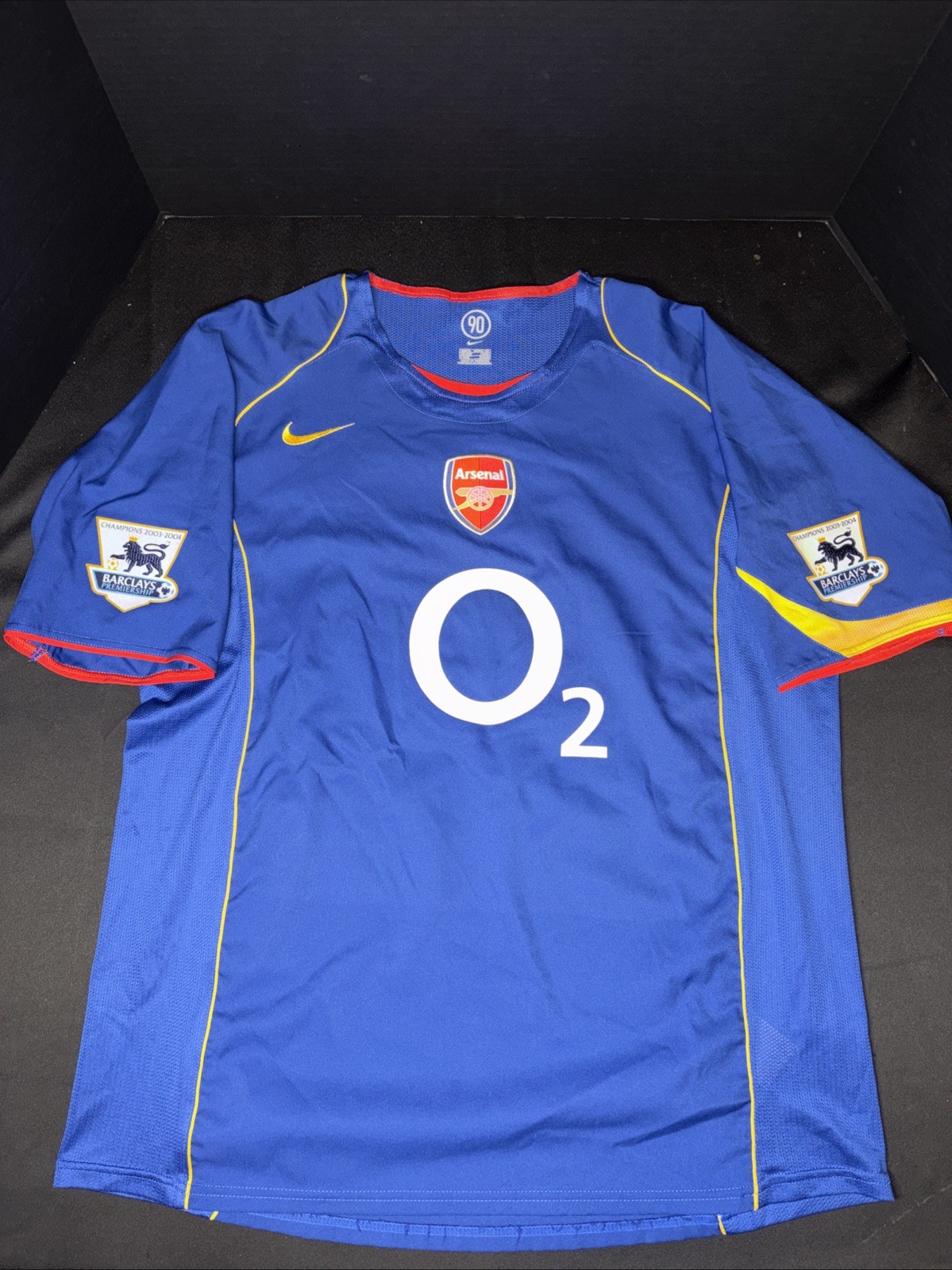 ARSENAL LONDON ENGLAND 2004/2006 AWAY FOOTBALL SHIRT JERSEY NIKE XL Excellent  ARSENAL LONDON ENGLAND 2004/2006 AWAY FOOTBALL SHIRT JERSEY NIKE XL Excellent 