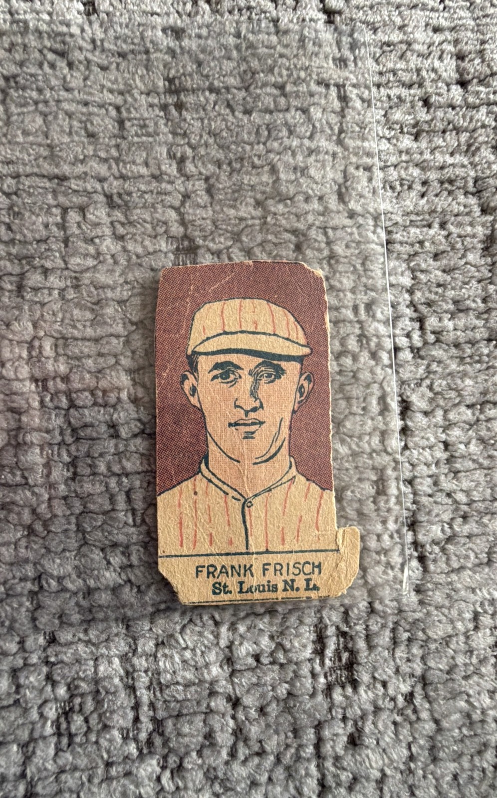 1926-27 W512 Strip Card - Frankie Frisch #8 (RC) Rookie Card St Louis Cardinals 1926-27 W512 Strip Card - Frankie Frisch #8 (RC) Rookie Card St Louis Cardinals