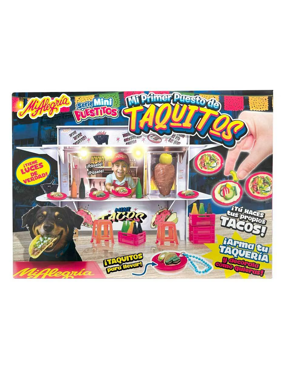 Mi Alegría Mi Primer Puesto de Tacos Taquitos Mexican Food Play Set Kids New