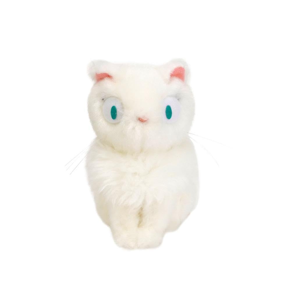 Sun Arrow K9353 San Studio Ghibli White Cat Lily Plush Toy S