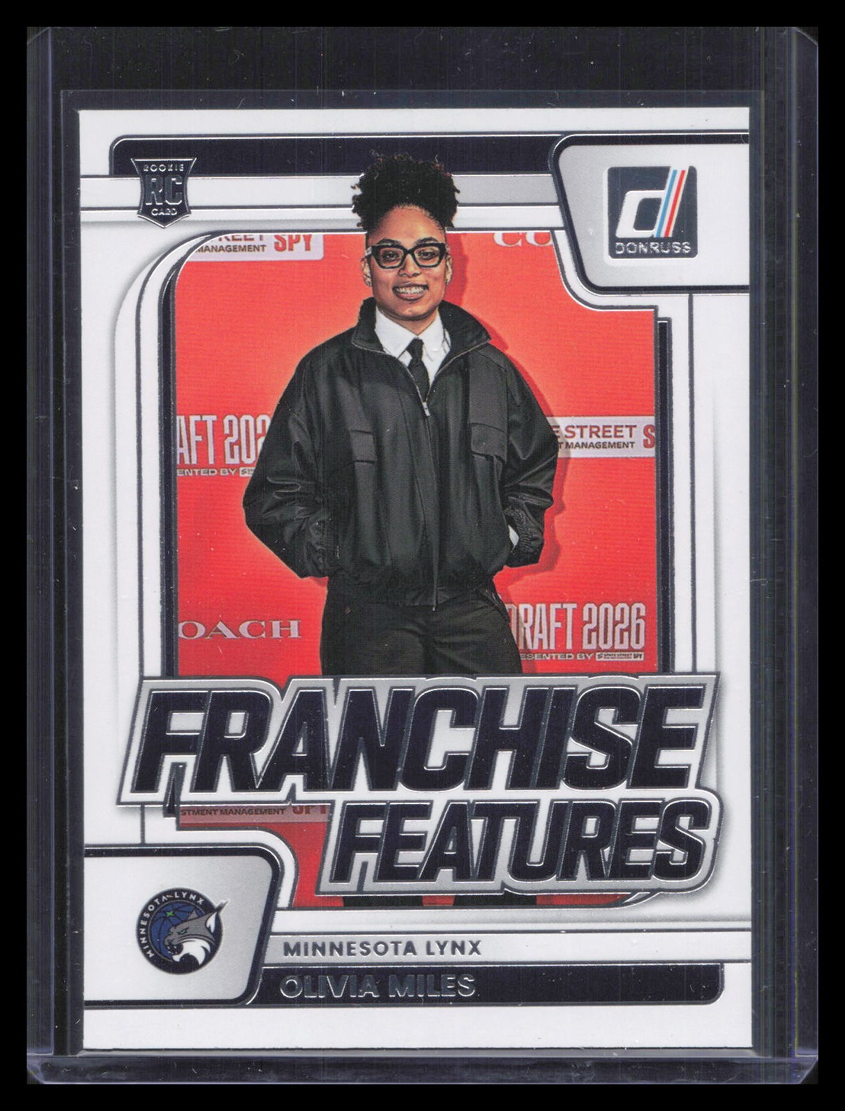 Olivia Miles Franchise Features 2026 Donruss WNBA #19 Olivia Miles Franchise Features 2026 Donruss WNBA #19