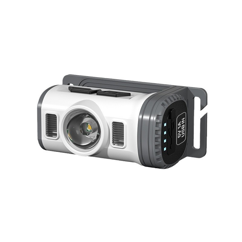 XPE+COB LED Powerful Headlamp USB Rechargeable Camping Head Light Adjustable