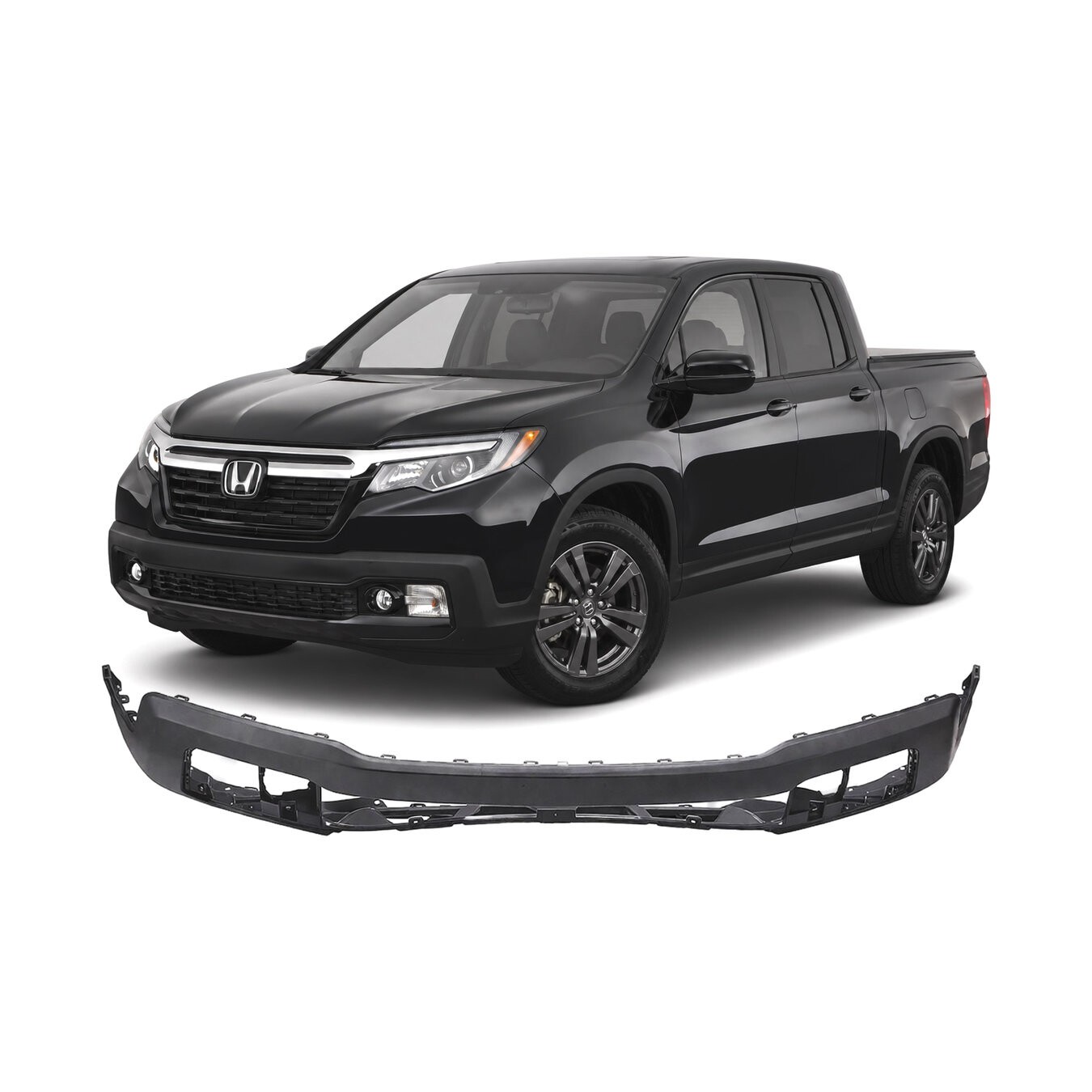 Bumper Cover for Honda Ridgeline 2017-2020 Front Lower HO1015115