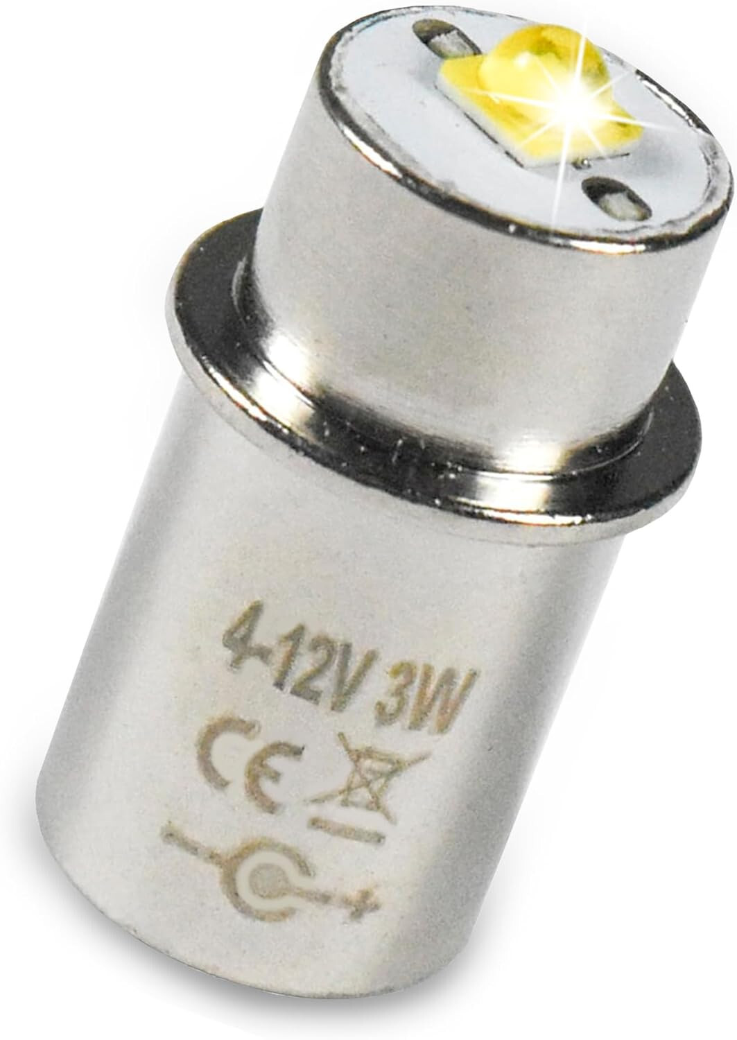 HQRP LED Upgrade Bulb for Maglite 3D 4D 5D 6D 3C 4C 5C 6C 3 4 5 6 D/C Cell
