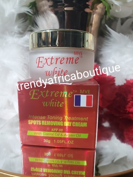 X 1 Extreme White  Toning Treatment DAY Face Cream 30g X 1