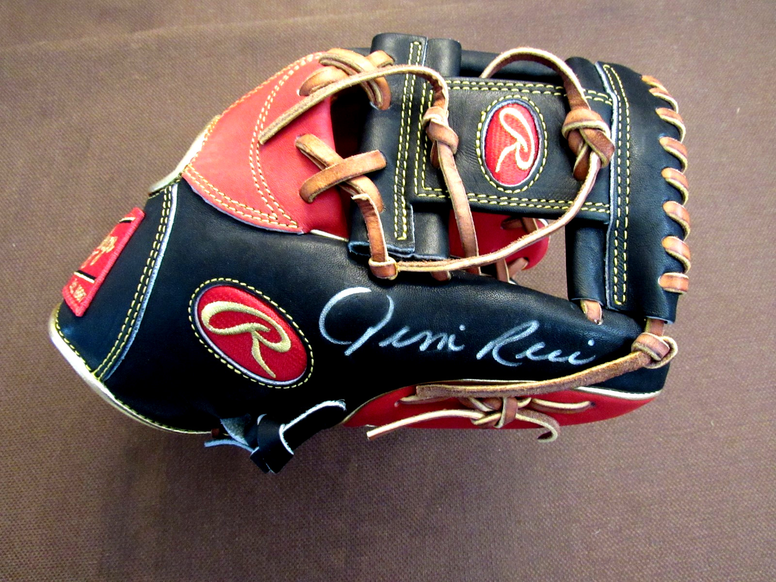 JIM RICE 1978 MVP BOSTON RED SOX HOF SIGNED AUTO RAWLINGS PRO GLOVE JSA BEAUTY JIM RICE 1978 MVP BOSTON RED SOX HOF SIGNED AUTO RAWLINGS PRO GLOVE JSA BEAUTY