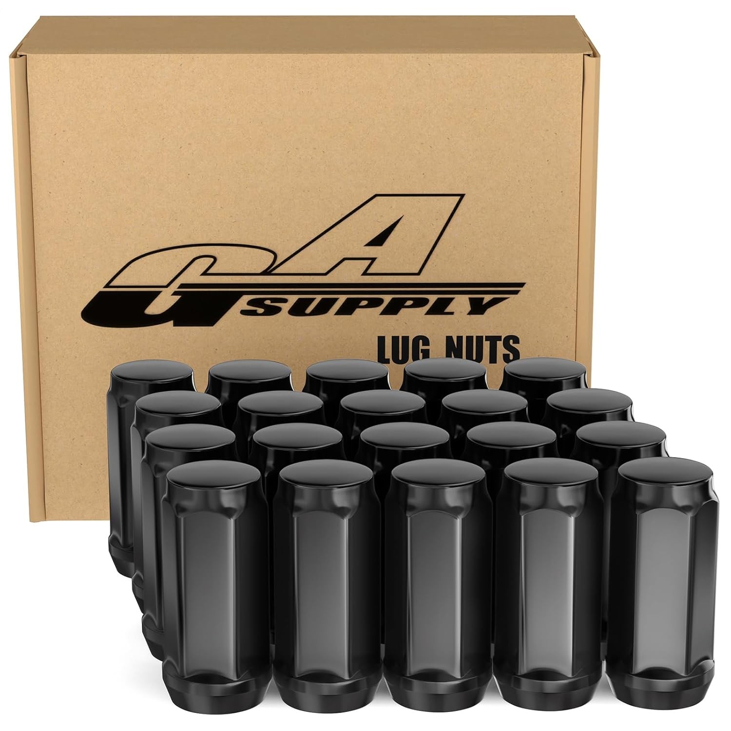 1/2x20 Lug Nuts 20pcs - 1/2-20 Long Closed End 1/2\ 1/2x20 Lug Nuts 20pcs - 1/2-20 Long Closed End 1/2\