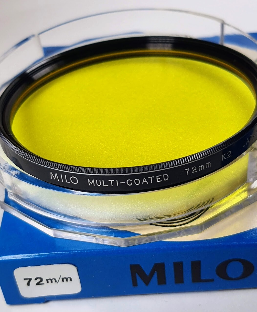 Professional 72mm Multi Coated Yellow Y2 (K2 ) Glass Lens Filter Japan E-72 Milo