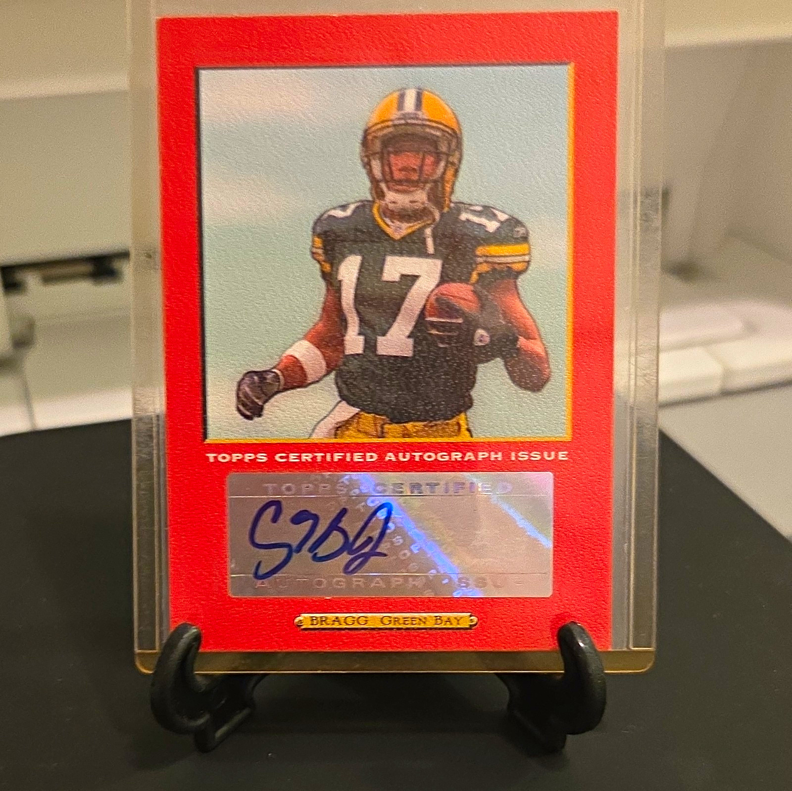 Topps 2005 Turkey Red Autographs Craig Bragg RC Auto Packers Red /199 TRA-CB Topps 2005 Turkey Red Autographs Craig Bragg RC Auto Packers Red /199 TRA-CB