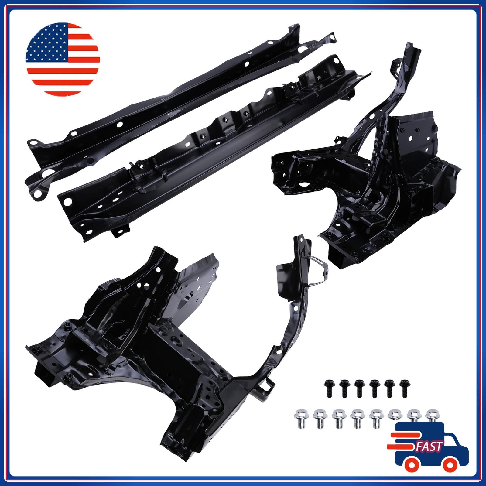 4X Radiator Support Core 5320504030 5716204010 For 2024-2026 Toyota Tacoma