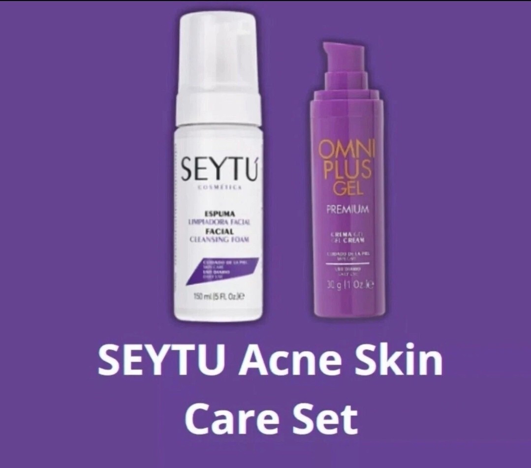 SEYTU Acné Set OML PLUS Premium Gel And Facial Cleansing Foam SEYTU Acné Set OML PLUS Premium Gel And Facial Cleansing Foam
