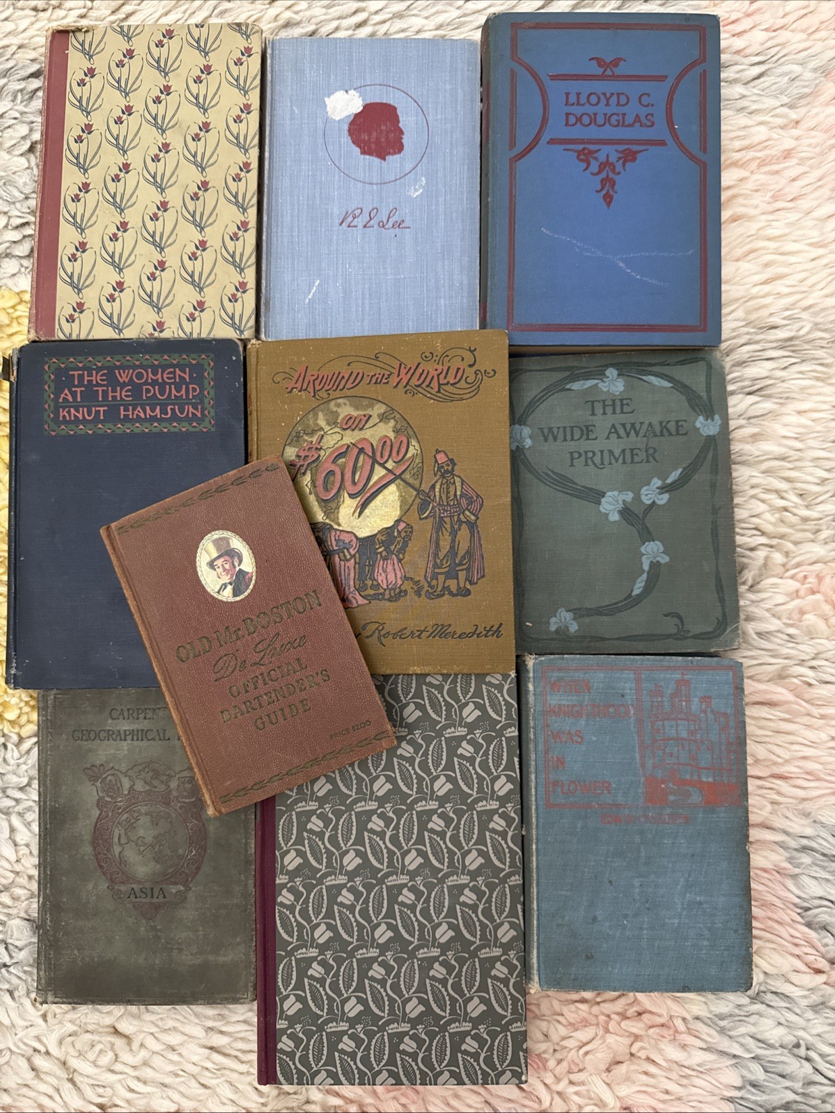 10 Lot Antique Vintage Old Beautiful Distressed Staging Books Library Decor 10 Lot Antique Vintage Old Beautiful Distressed Staging Books Library Decor