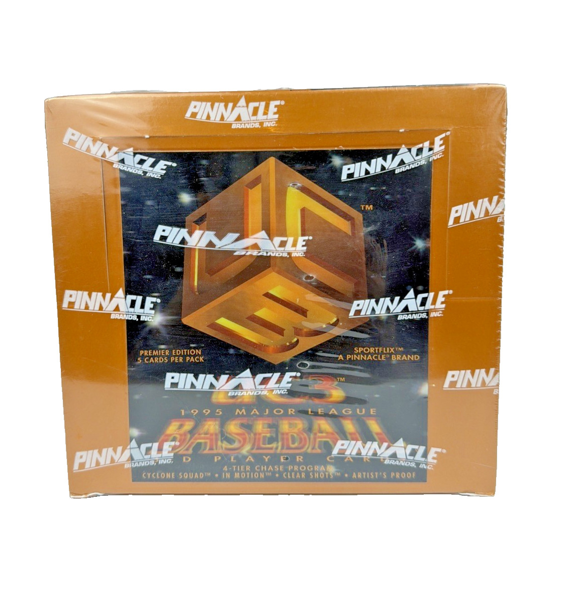 1995 Pinnacle UC3 3-D Baseball Factory Sealed Box