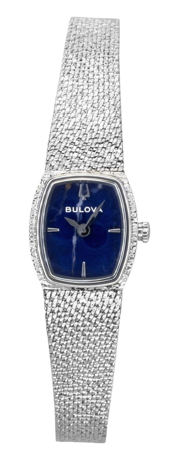 Bulova Goddess of Time Stainless Steel Blue Dial 96L343 Women\'s Ladies Watch