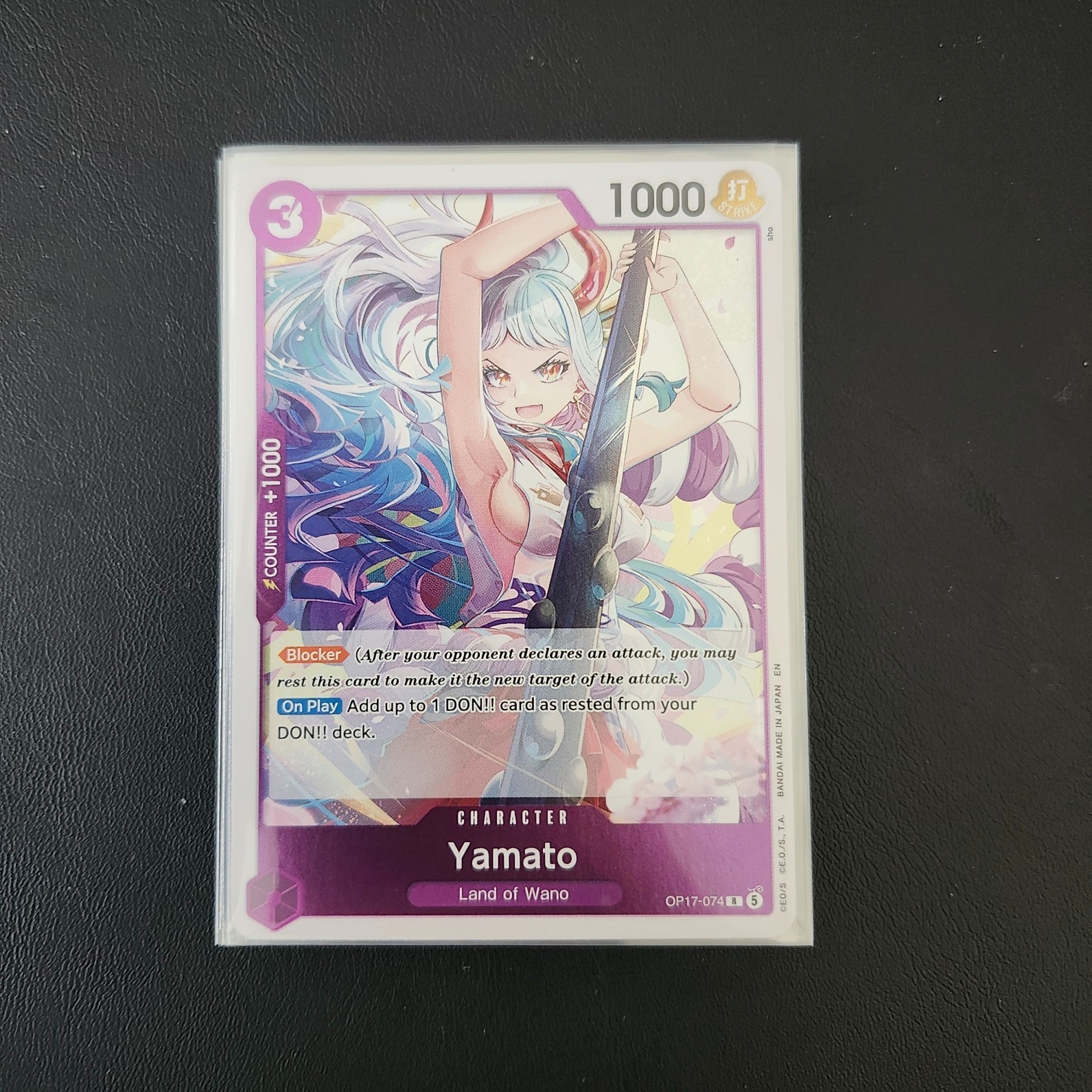 Yamato Foil OP17-074 The World's Strongest Warriors One Piece Yamato Foil OP17-074 The World's Strongest Warriors One Piece