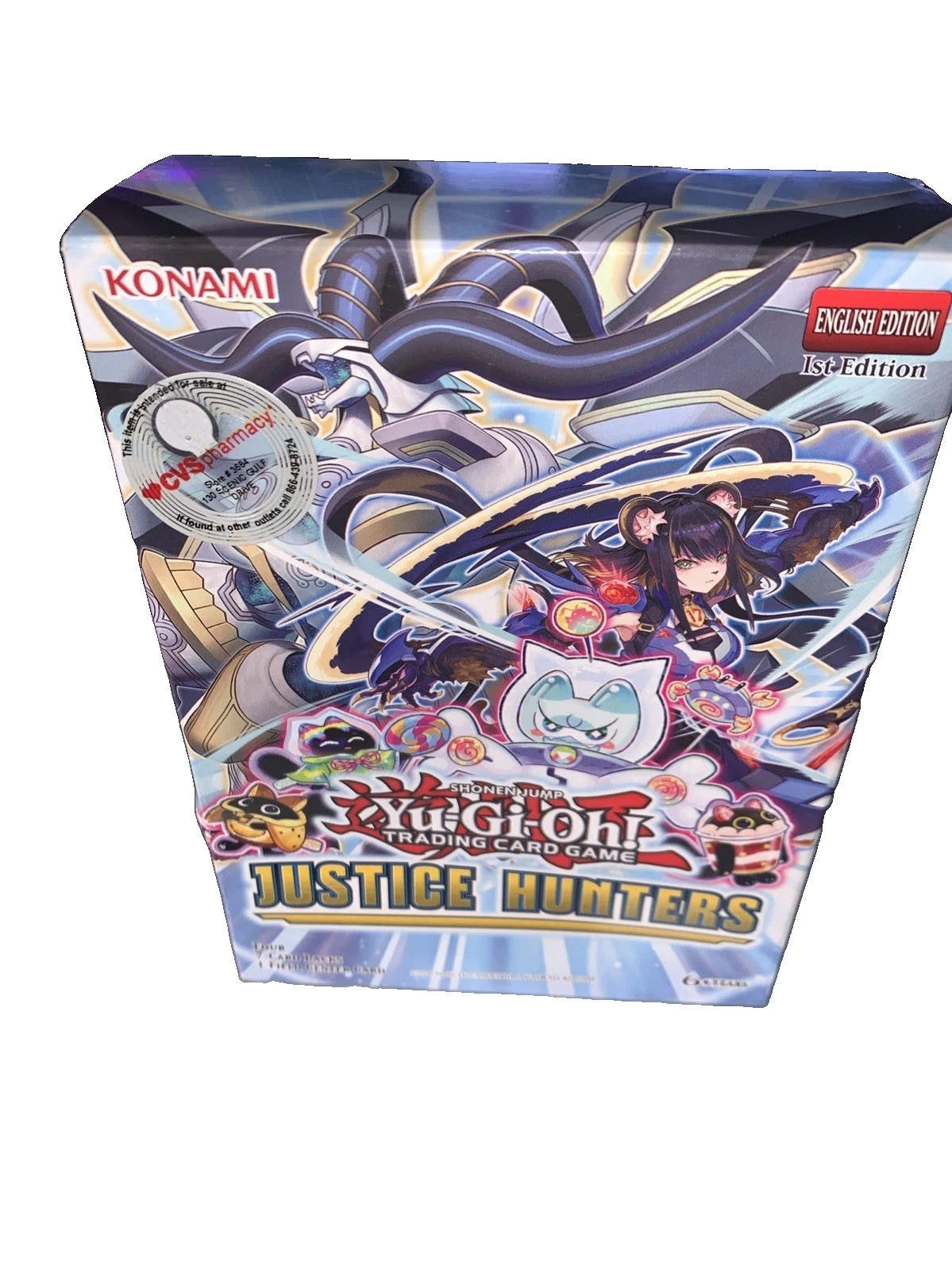 2025 Konami Yu-Gi-Oh Justice Hunters - Bundle/Mini Box - Factory Sealed 2025 Konami Yu-Gi-Oh Justice Hunters - Bundle/Mini Box - Factory Sealed