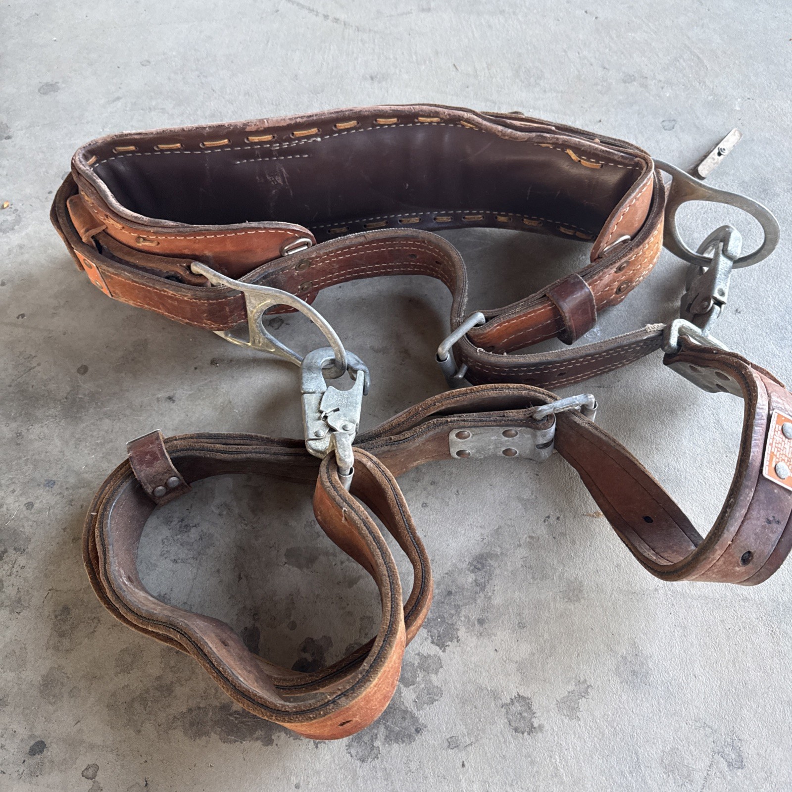Bashlin Climbing Lineman Belt #88 Size D24