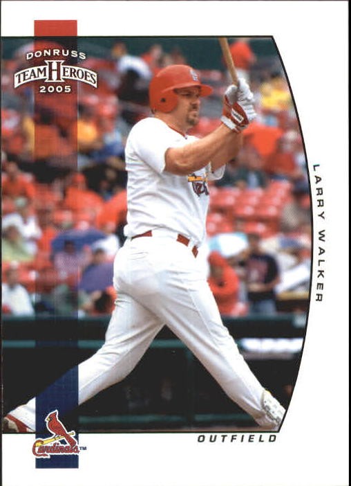 2005 Donruss Team Heroes #297 Larry Walker - BB