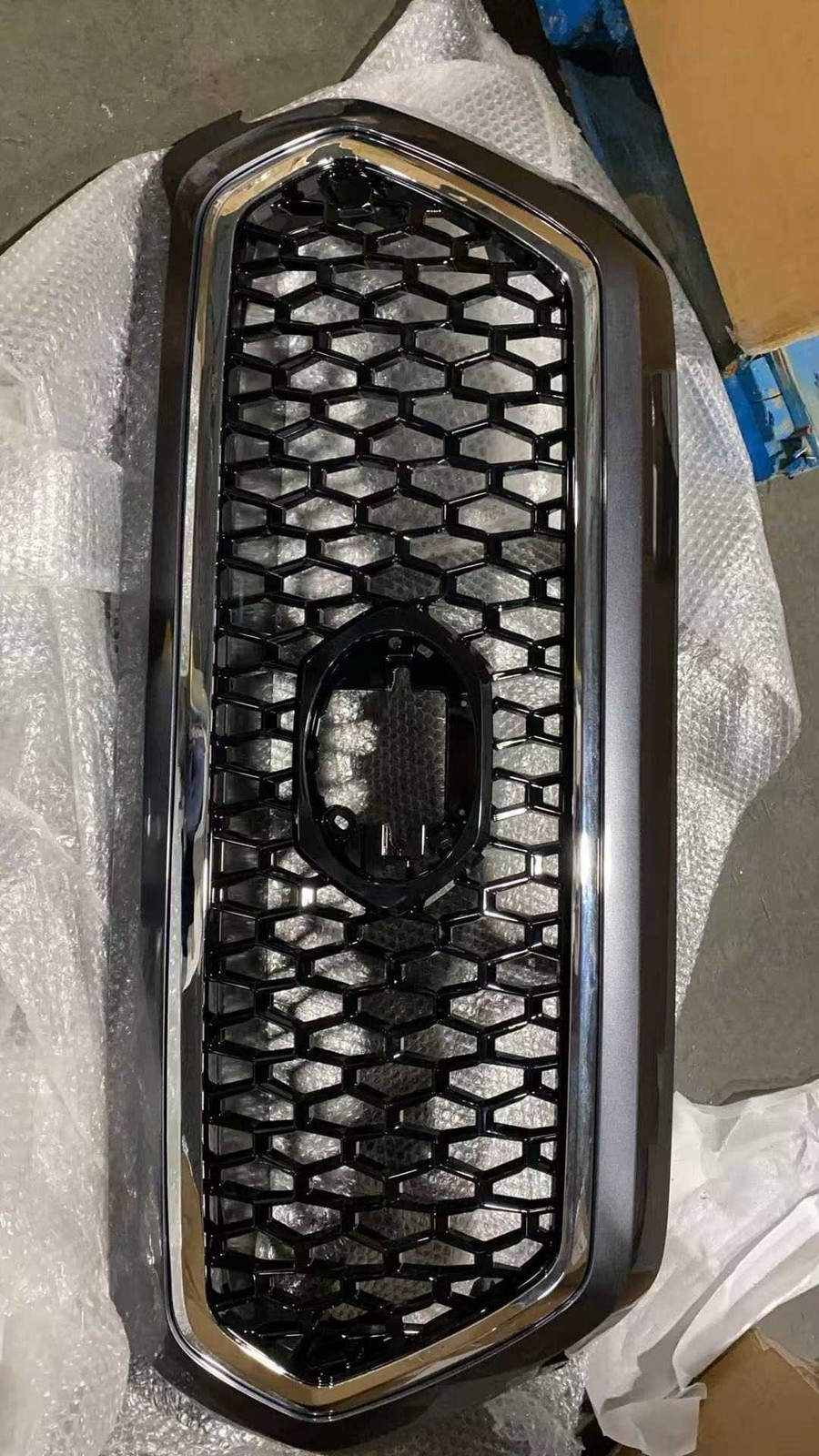 For Toyota Tacoma 2016-2023 Magnetic Gray&Gloss Black Front Bumper Grille Grill