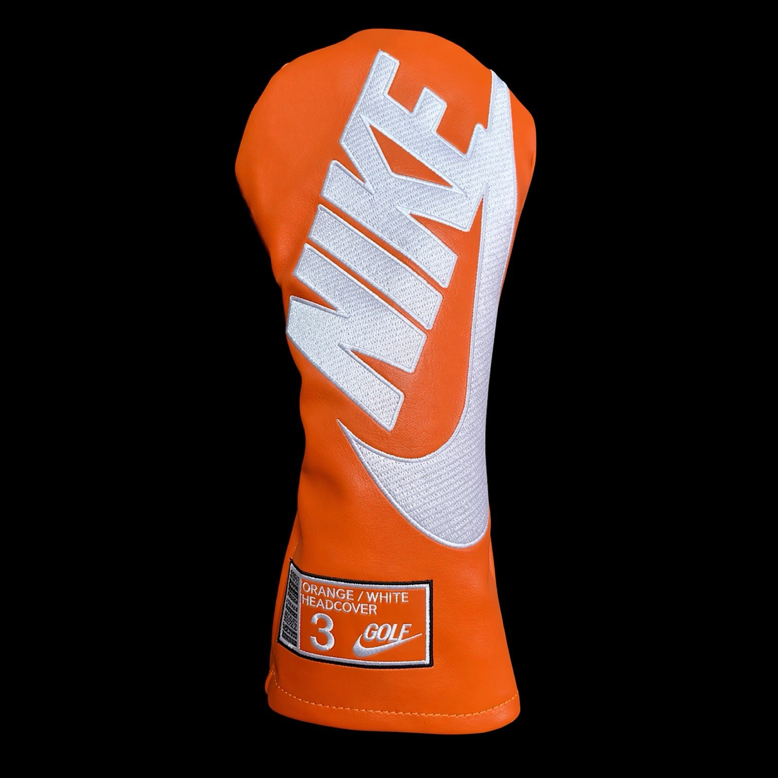 Nike Fairway HeadCover NIKE SHOEBOX (NEW) Orange Nike Fairway HeadCover NIKE SHOEBOX (NEW) Orange