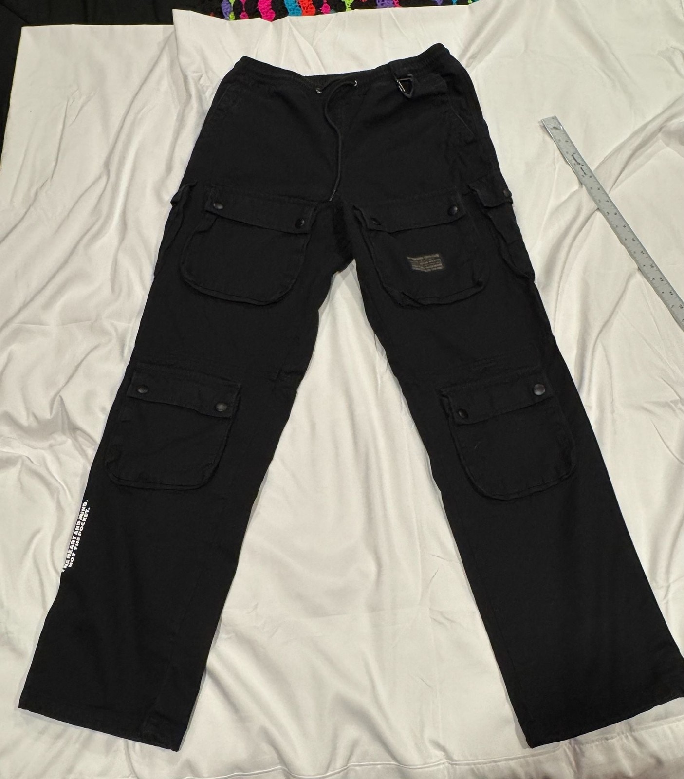 Billionaire Boys Club Cargo Pants Men\'s Size small. Black Twill EUC Billionaire Boys Club Cargo Pants Men\'s Size small. Black Twill EUC