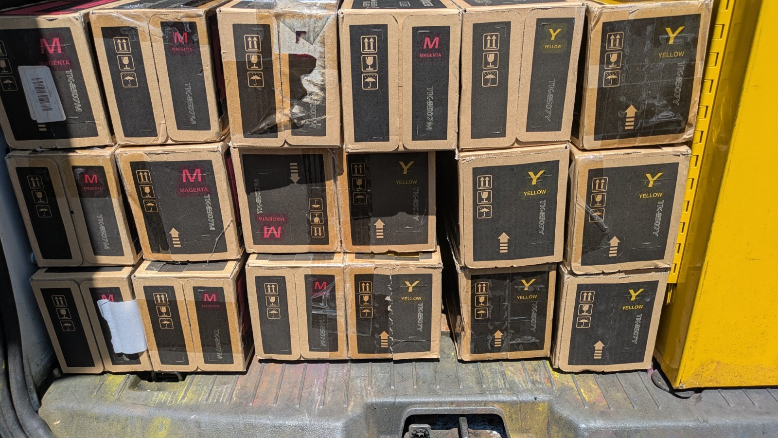 Kyocera OEM TK-8507Y 1T02LCCUS0 Yellow Toner Cartridge