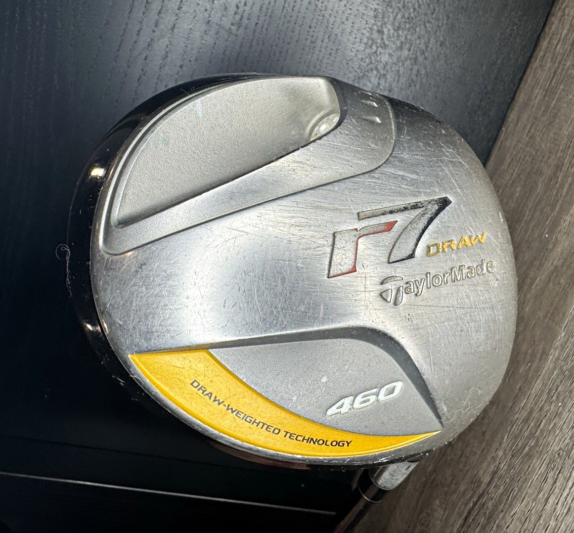 TaylorMade r7 Draw 460 Driver 9° REAX 60 Stiff Flex Graphite RH TaylorMade r7 Draw 460 Driver 9° REAX 60 Stiff Flex Graphite RH
