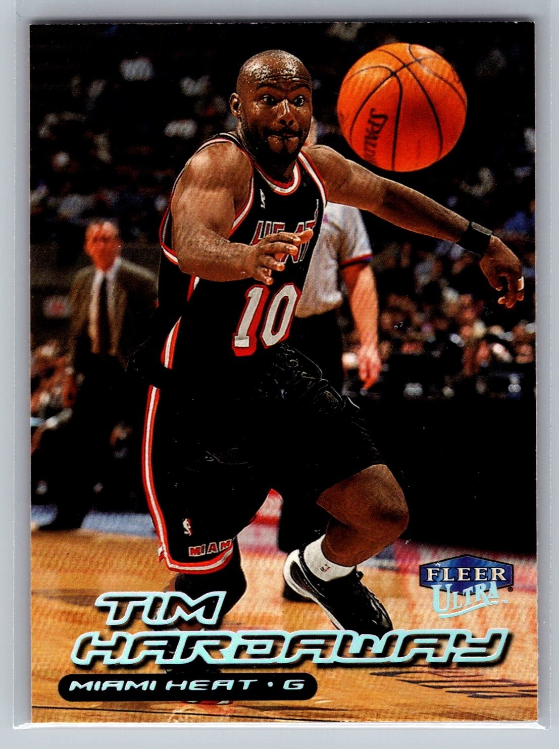 1999-00 Fleer Ultra #15 Tim Hardaway Miami Heat 1999-00 Fleer Ultra #15 Tim Hardaway Miami Heat