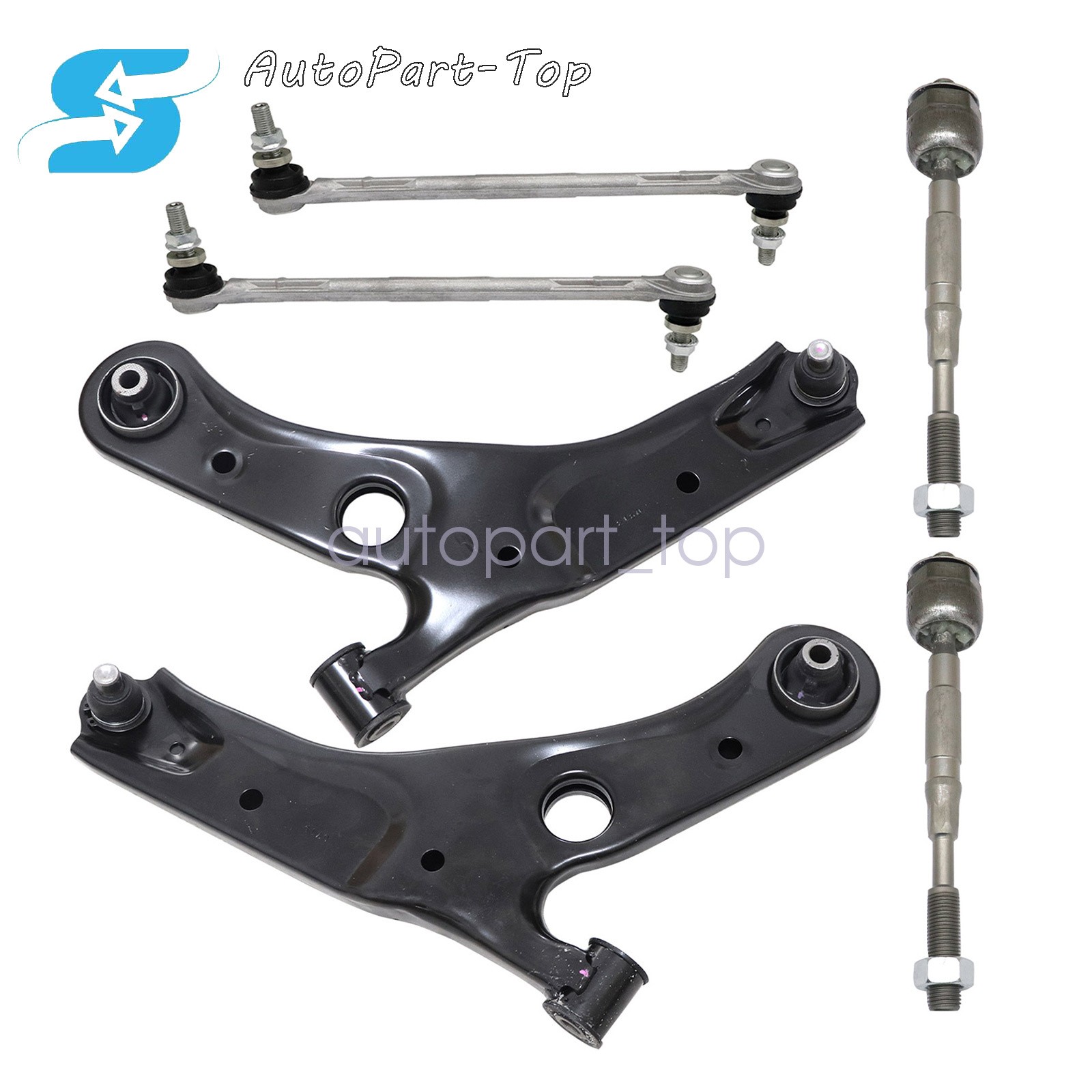 Lower Control Arms Kit Fit For Nissan Sentra 2020 2021 2022 2023 2024 6pcs