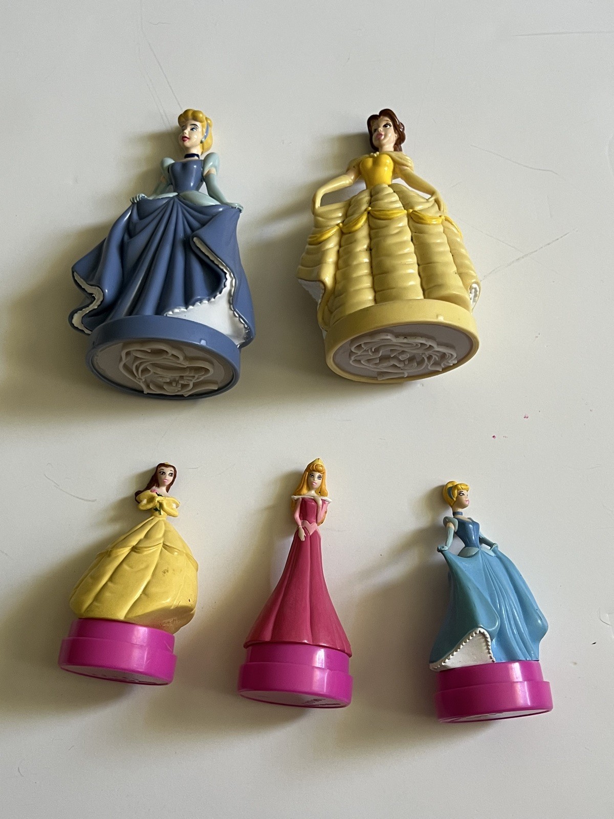 Lot Disney Princesses Hasbro Clay-Cake Toppers- Stampers & Ink Stamps Lot Disney Princesses Hasbro Clay-Cake Toppers- Stampers & Ink Stamps