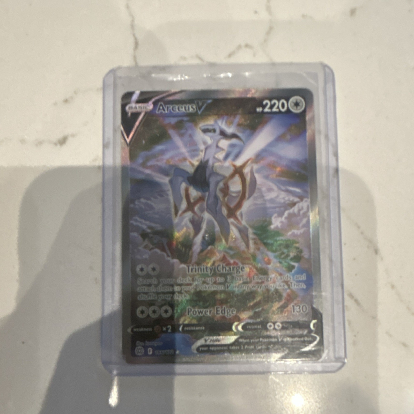 Arceus V (Alternate Full Art) 166/172 Swsh09: Brilliant Stars Holo Arceus V (Alternate Full Art) 166/172 Swsh09: Brilliant Stars Holo