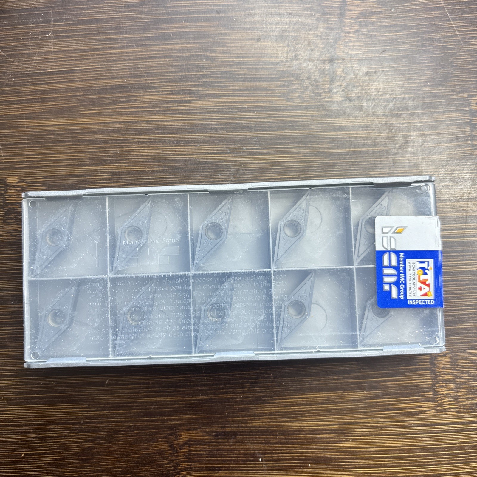 Iscar VCMT 160404-SM Ic908 Carbide Inserts Lathe Mill Turning Iscar VCMT 160404-SM Ic908 Carbide Inserts Lathe Mill Turning