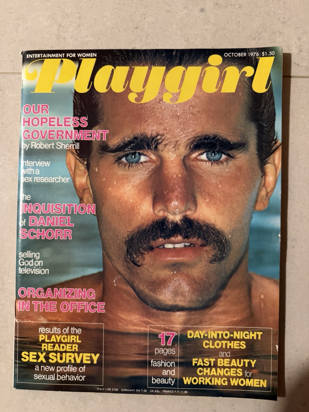 PLAYGIRL October 1976 Supermodel DAVID WHITE Toby Di Lella CHARLES TIPTON JR. PLAYGIRL October 1976 Supermodel DAVID WHITE Toby Di Lella CHARLES TIPTON JR.