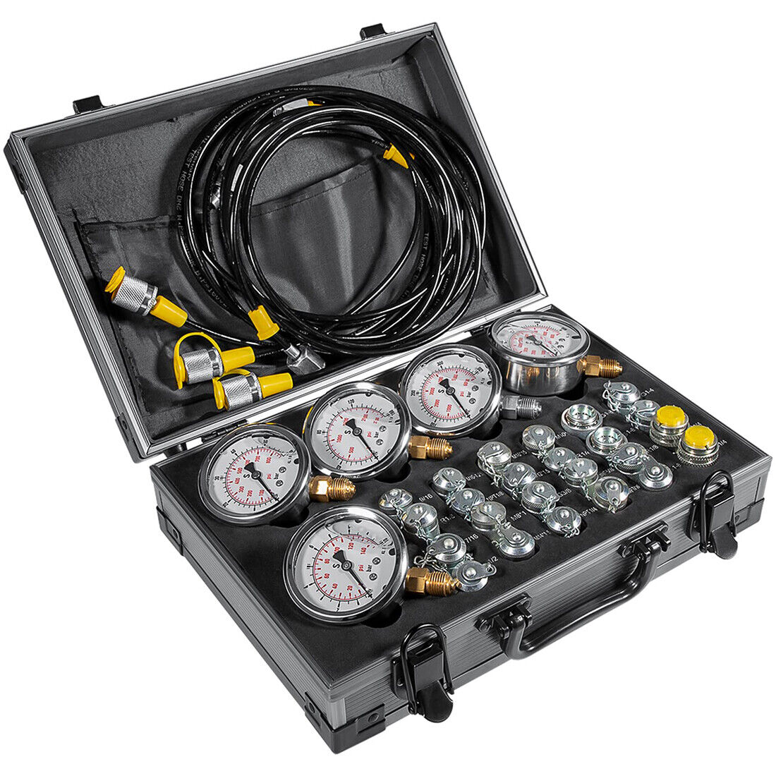 60P Hydraulic Pressure Test Kit for Caterpillar Case John Deere Bobcat Komatsu